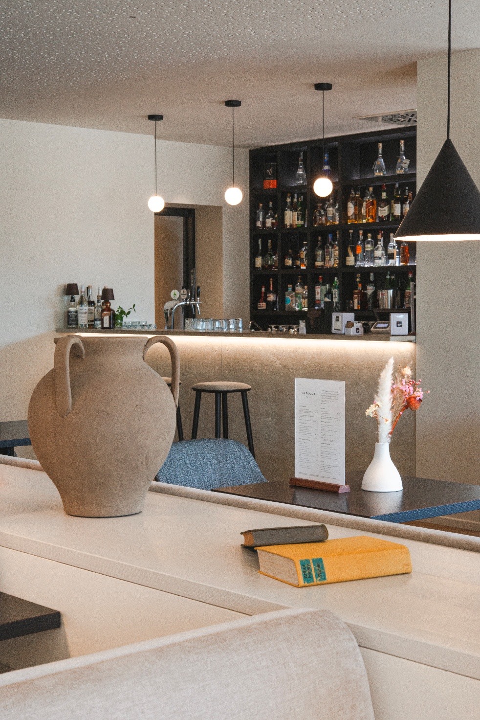 Il bar del Bistro La Piazza