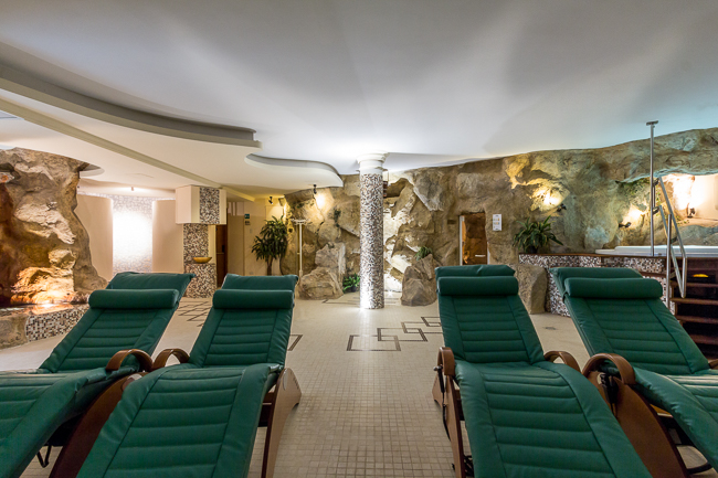 zona grotte termali all hotel leonardo da vinci